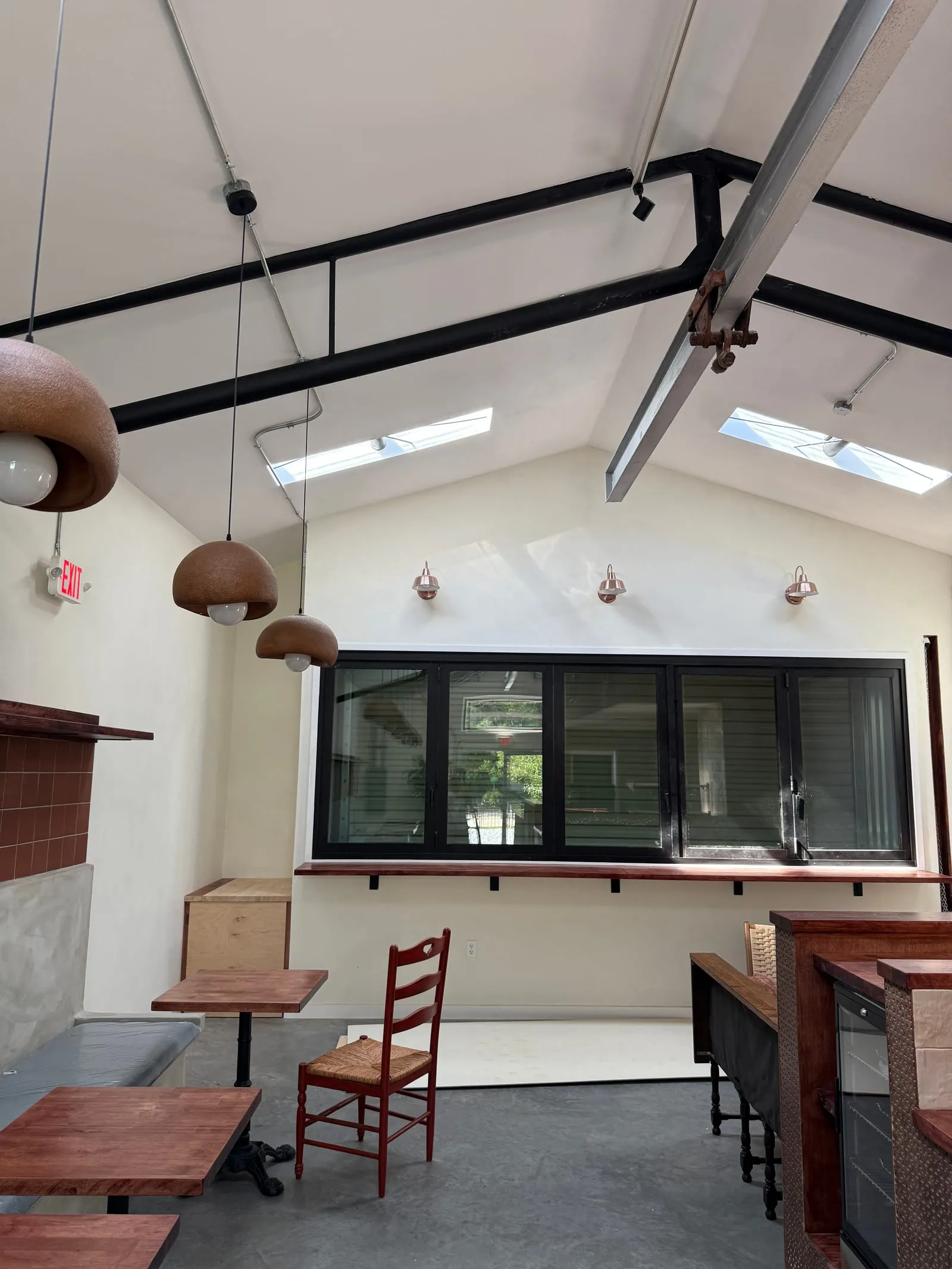 Applied Arts Coffee: Limewash + Terracotta Detail