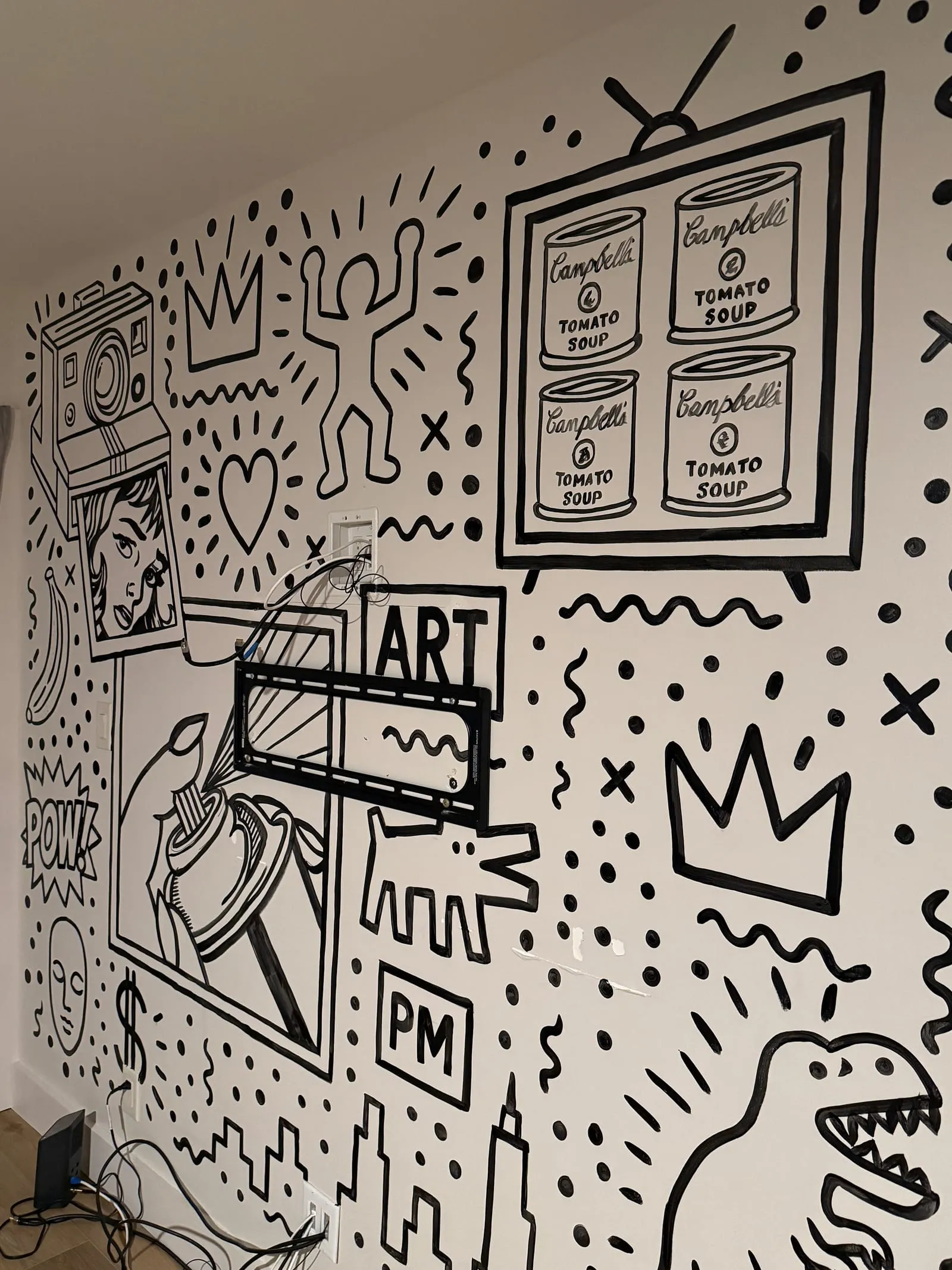 Custom Mural: Pop Art Mural